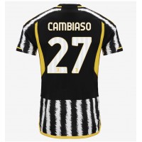 Dres Juventus Andrea Cambiaso #27 Domaci 2023-24 Kratak Rukav